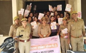 Lucknow: Awareness campaign under Mission Shakti Phase 5.0 led by Bazar Khala in-charge Brajesh Singh
