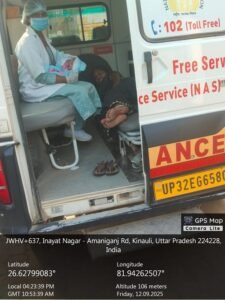 Ayodhya: 102 ambulance service became life saving, safe delivery was done on the way