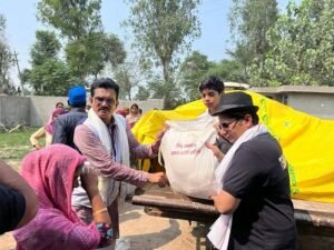 Lucknow: Team Lucknow created history by helping Punjab flood victims.